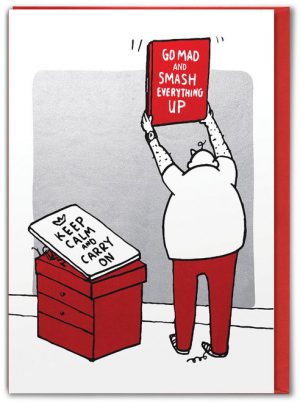 Go Mad Carry On Card