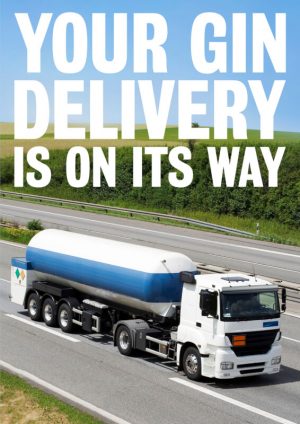 Your Gin Delivery Birthday Card