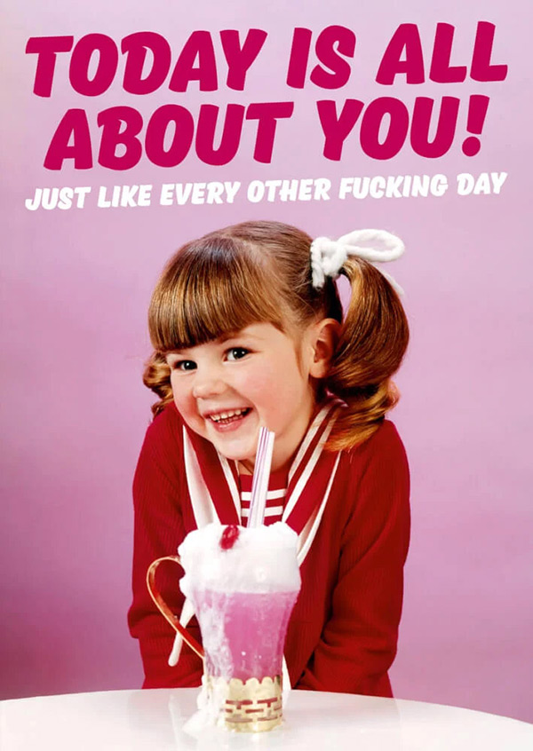All About You Greeting Card