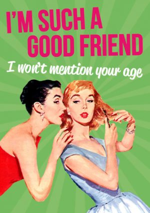 Such A Good Friend Greeting Card