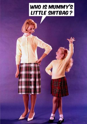 Mum Daughter Greeting Card