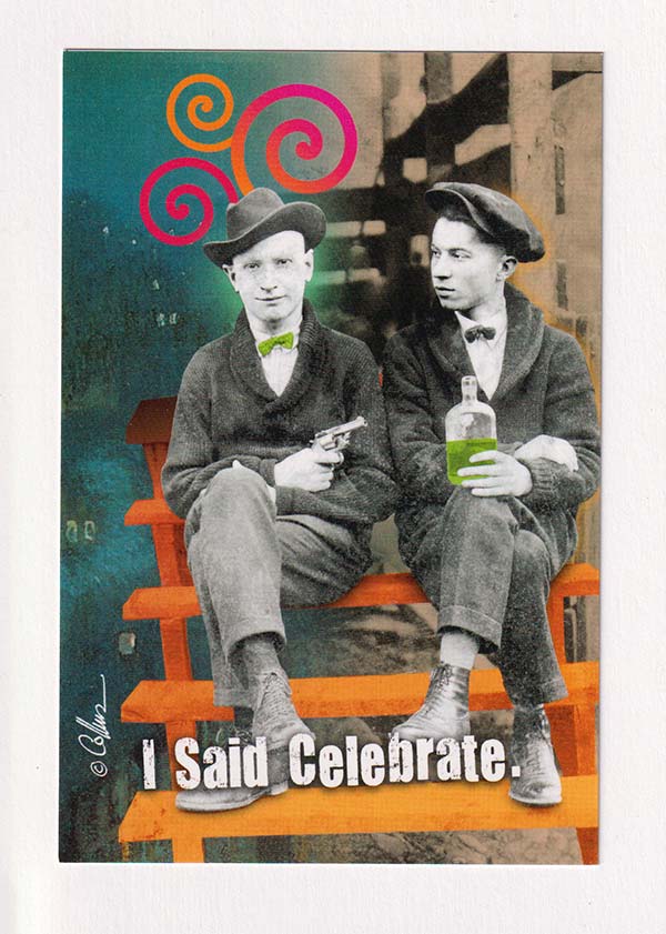 paddys day celebration card