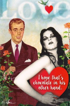 valentines Chocolate greeting card
