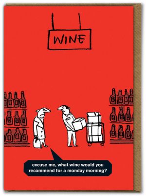Monday Morning Wine Card
