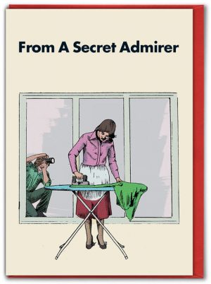 Secret Admirer Valentine Card