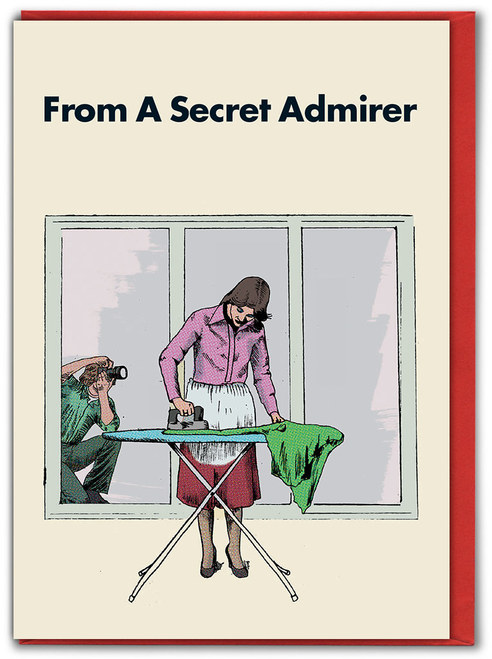 Secret Admirer Valentine Card