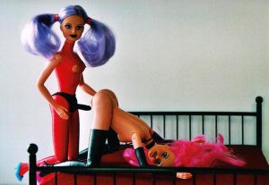 Bottoms Up fetish greeting card