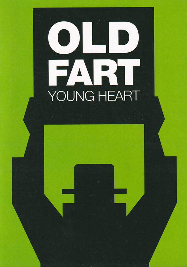Old Fart art greeting card