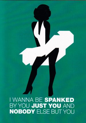 Spanked By You kinky card