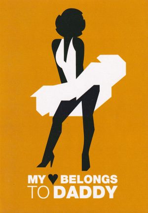 Belongs To Daddy kinky greeting card