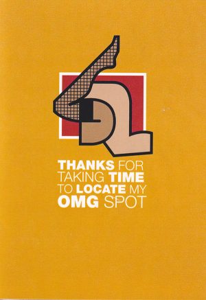OMG Spot kinky greeting card