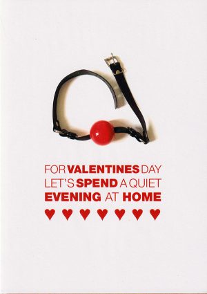 Ball Gag kinky card