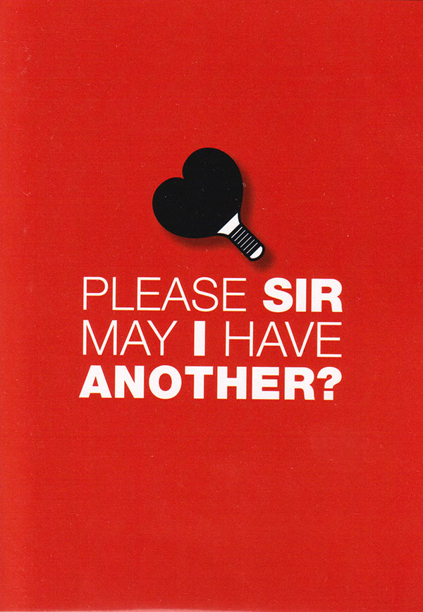 Please Sir romantic kinky card