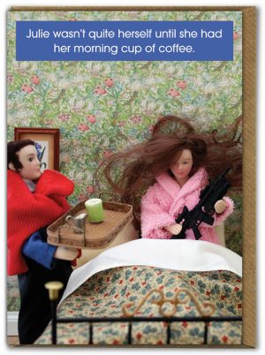 Morning Coffee Birthday Card