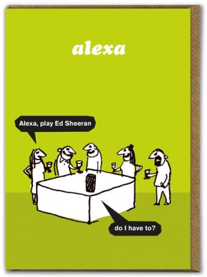 alexa play ed sheeran modern toss