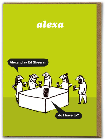 alexa play ed sheeran modern toss