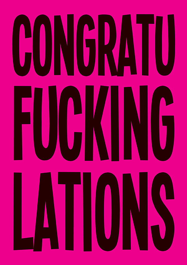 congratulation greeting card gift