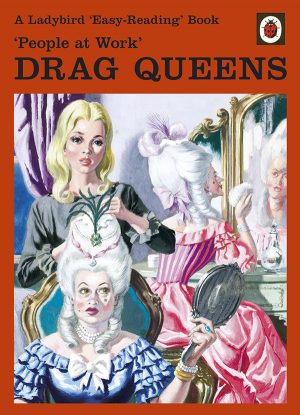 drag queens gay greeting card