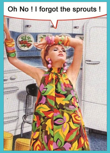 forgot the sprouts greeting card