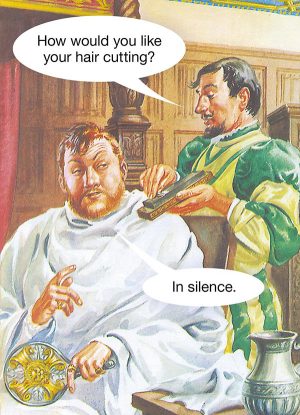 hair cut kmk greeting card