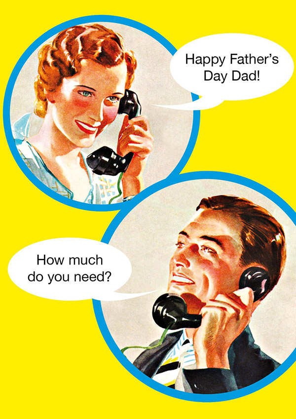 how much fathers day card