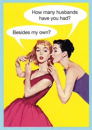 husbands kmk greetings card