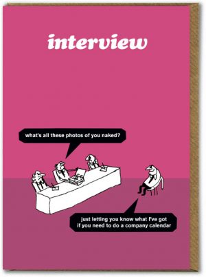 modern toss card company calendar