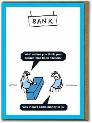 modern toss card hacked bank account