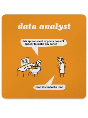 modern toss data analyst coaster