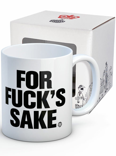 modern toss for fucks sake Mug